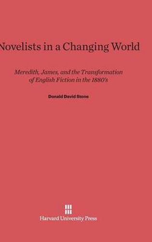 Novelists in a Changing World