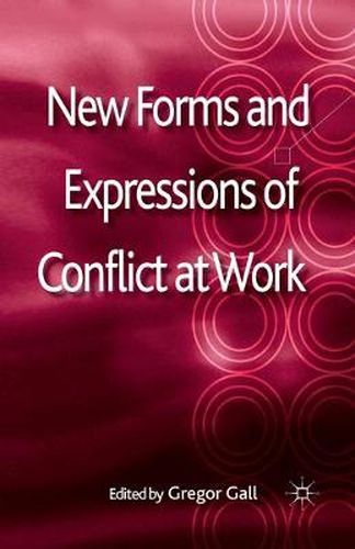 Cover image for New Forms and Expressions of Conflict at Work