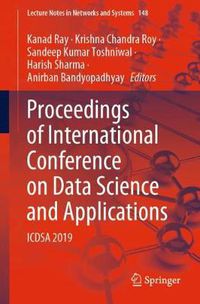 Cover image for Proceedings of International Conference on Data Science and Applications: ICDSA 2019