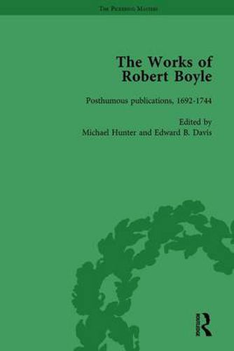 Cover image for The Works of Robert Boyle, Part II Vol 5