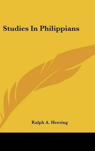 Cover image for Studies in Philippians
