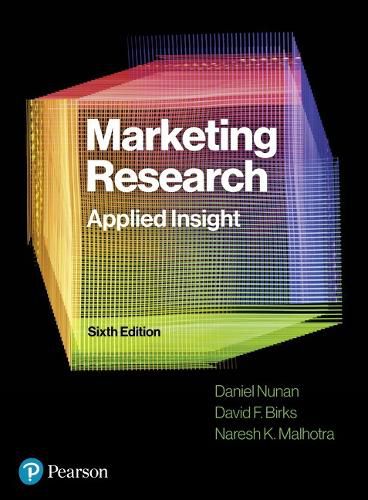 Cover image for Marketing Research: Applied Insight