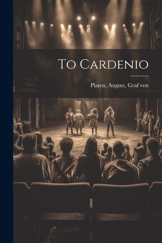 Cover image for To Cardenio