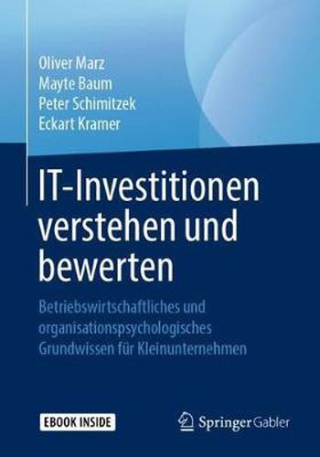 Cover image for IT-Investitionen verstehen und bewerten: Betriebswirtschaftliches und organisationspsychologisches Grundwissen fur Kleinunternehmen