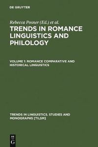 Cover image for Romance Comparative and Historical Linguistics
