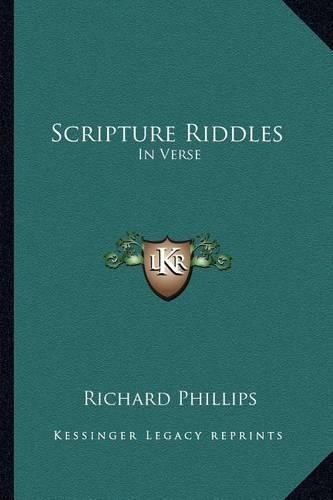 Scripture Riddles: In Verse