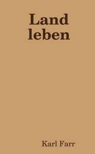 Cover image for Land Leben