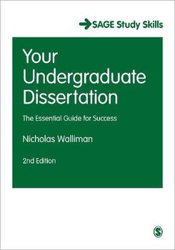 Cover image for Your Undergraduate Dissertation: The Essential Guide for Success