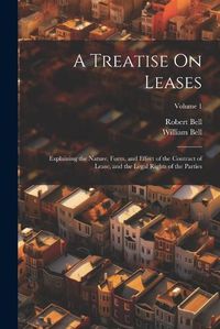 Cover image for A Treatise On Leases