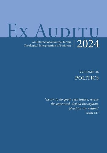 Cover image for Ex Auditu - Volume 36
