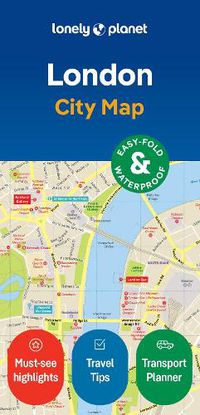 Cover image for Lonely Planet London City Map