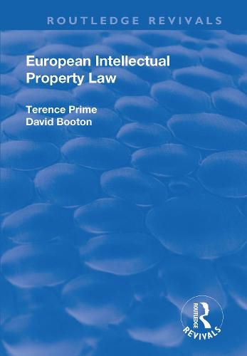 Cover image for European Intellectual Property Law