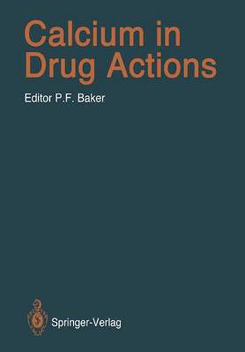 Cover image for Calcium in Drug Actions