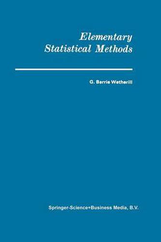 Elementary Statistical Methods