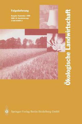 Cover image for OEkologische Landwirtschaft: Pflanzenbau -- Tierhaltung -- Management