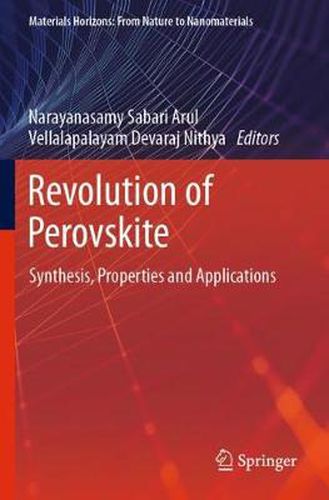 Cover image for Revolution of Perovskite: Synthesis, Properties and Applications