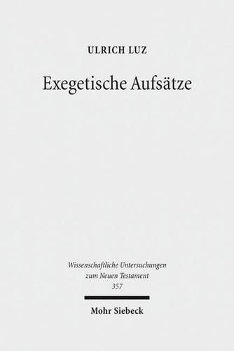 Exegetische Aufsatze