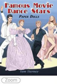 Cover image for Famous Movie Dance Stars Paper Dolls