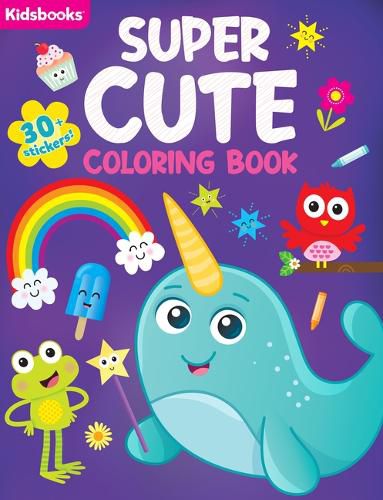 Cover image for Super Cute Color & Learn Color