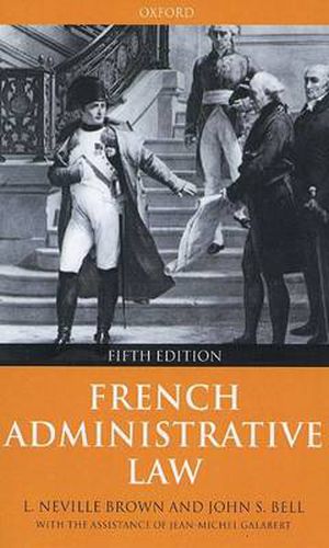 Cover image for French Administrative Law