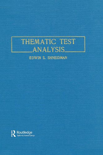 Cover image for Thematic Test Analysis