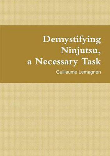 Cover image for Demystifying Ninjutsu, a Necessary Task