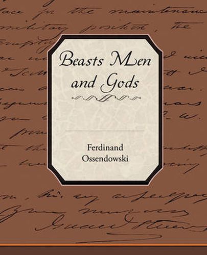 Cover image for Beasts Men and Gods