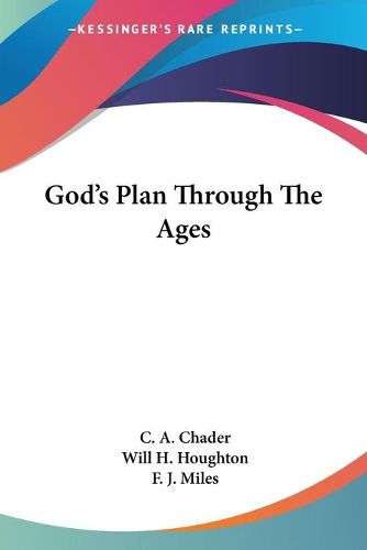 Cover image for God's Plan Through the Ages