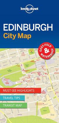 Cover image for Lonely Planet Edinburgh City Map