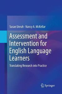 Cover image for Assessment and Intervention for English Language Learners: Translating Research into Practice