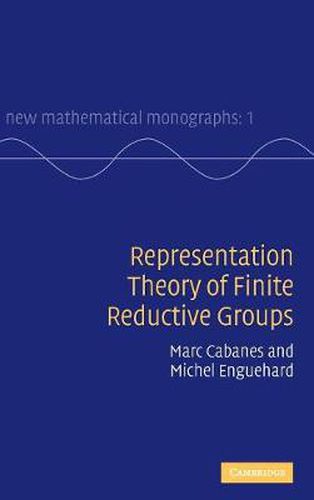 Cover image for Representation Theory of Finite Reductive Groups