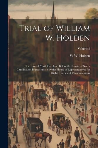 Cover image for Trial of William W. Holden