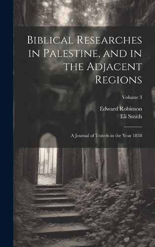 Cover image for Biblical Researches in Palestine, and in the Adjacent Regions