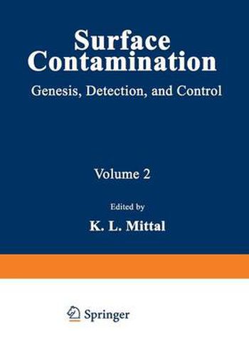 Cover image for Surface Contamination: Genesis, Detection, and Control