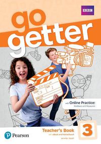 Cover image for GoGetter 3 Teacher's Book with MyEnglishLab & Online Extra Homework + DVD-ROM Pack