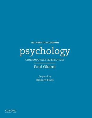 Cover image for Psychology: Contemporary Perspectives