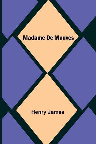 Cover image for Madame De Mauves