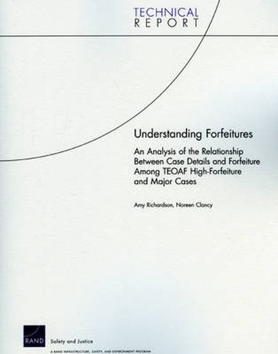 Cover image for Understanding Forfeitures: an Analysis of the Relationship Between Case Details and Forfeiture Among TEOAF High-forfeiture and Major Cases