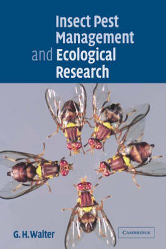 Cover image for Insect Pest Management and Ecological Research