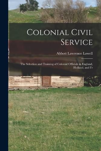 Colonial Civil Service