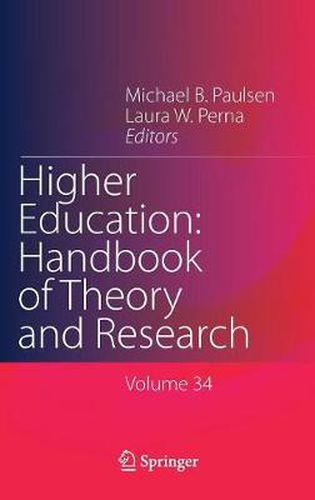 Cover image for Higher Education: Handbook of Theory and Research: Volume 34