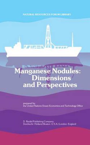 Cover image for Manganese Nodules: Dimensions and Perspectives