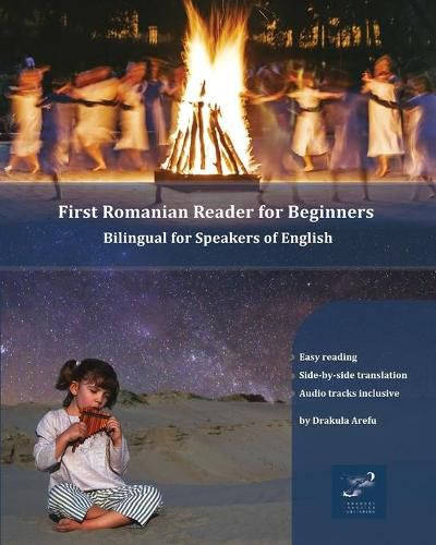 Cover image for First Romanian Reader for Beginners: Bilingual for Speakers of English