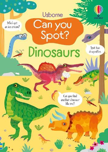 Cover image for Can you Spot? Dinosaurs