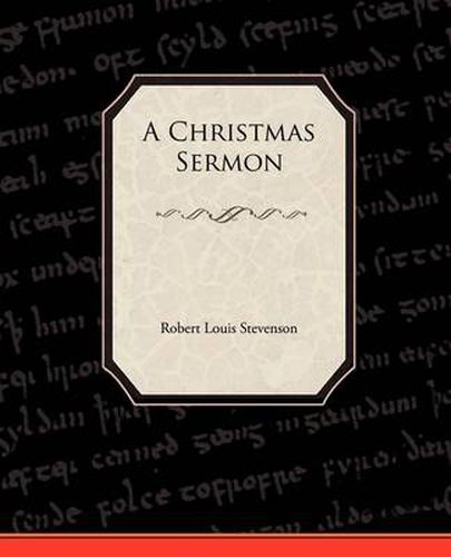 Cover image for A Christmas Sermon