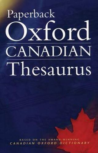 Cover image for Paperback Oxford Canadian Thesaurus