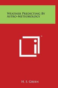 Cover image for Weather Predicting by Astro-Meteorology