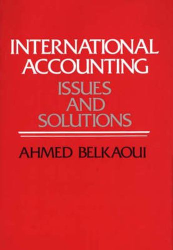 Cover image for International Accounting: Issues and Solutions