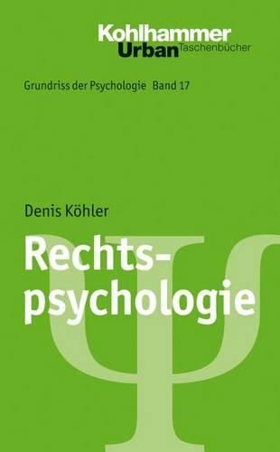 Cover image for Rechtspsychologie