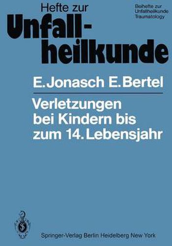 Cover image for Verletzungen bei Kindern bis zum 14. Lebensjahr